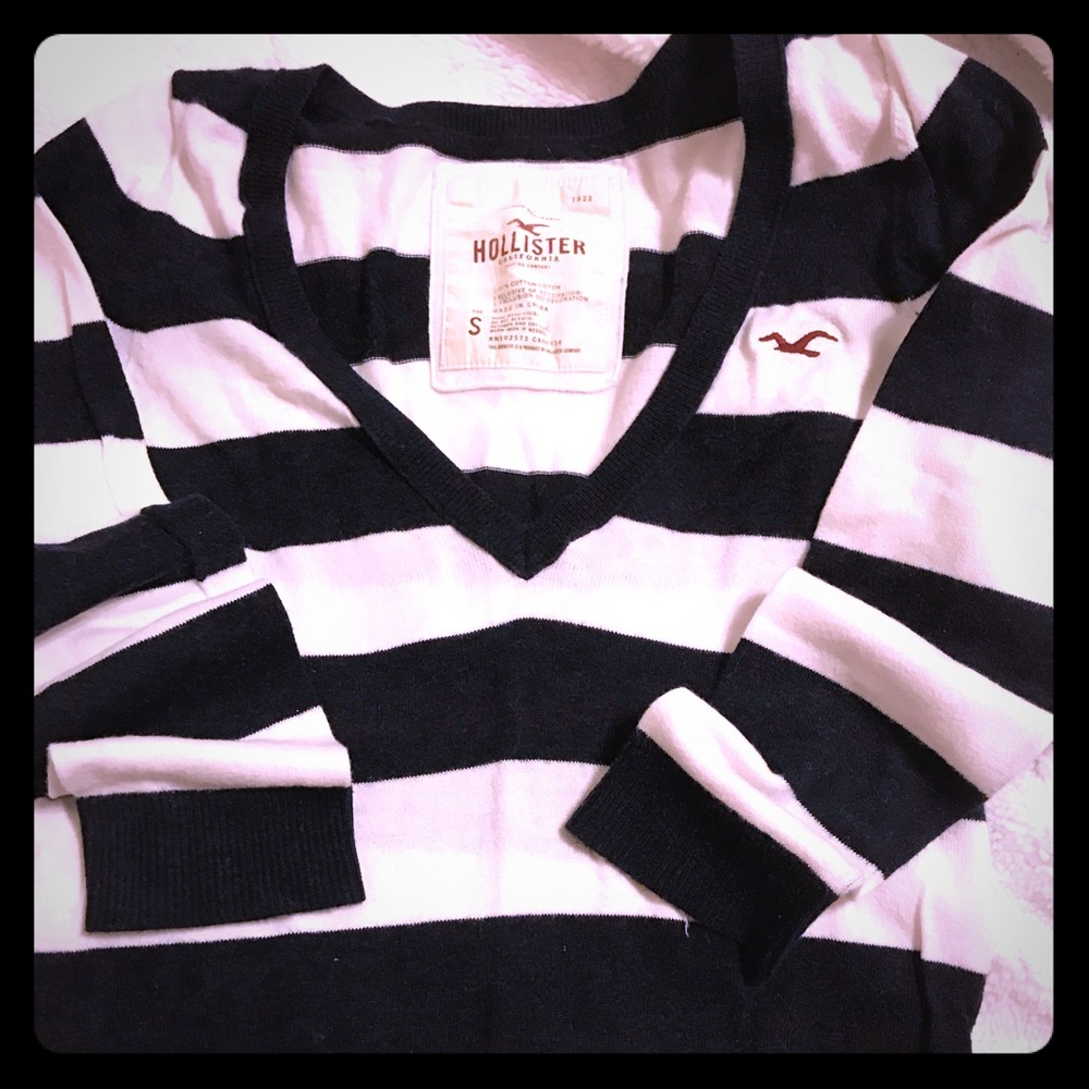 Hollister striped sweater
